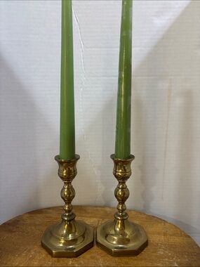 Ethan Allen Brass Candlesticks